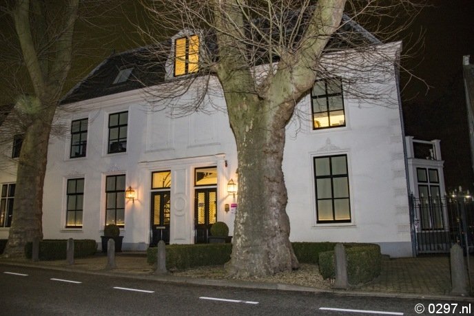 Het bedrijfspand in Abcoude