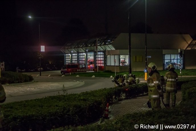 #Mijdrecht - Gaslek naast brandweerkazerne Mijdrecht