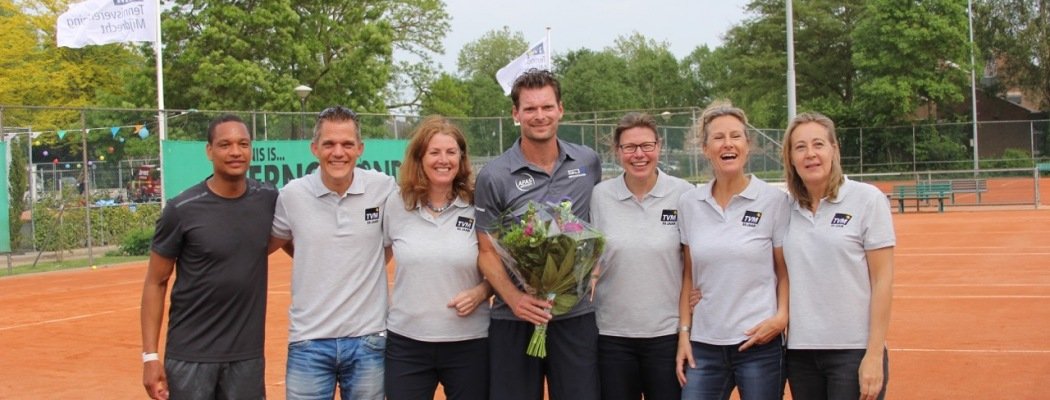 Tennis Vereniging Mijdrecht vierde het 50-jarig bestaan