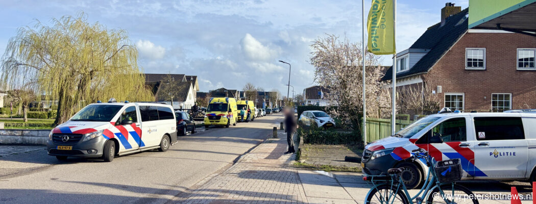 Politieheli cirkelt uur boven Vinkeveen