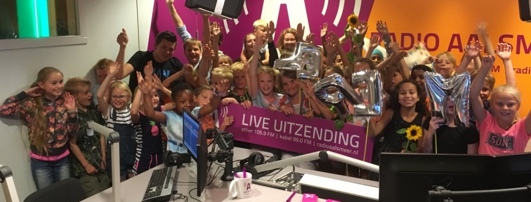 Super Verkiezing uitzending op Radio Aalsmeer